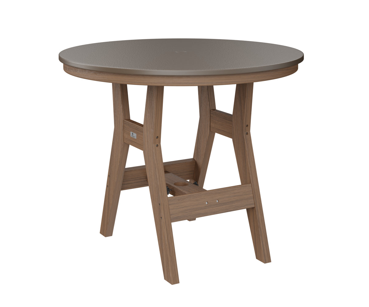 Harbor 38" Round Table - Hammered Top - Dining Height