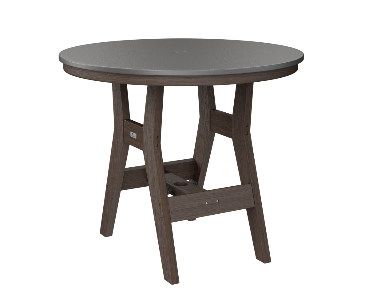 Harbor 38" Round Table - Hammered Top - Dining Height