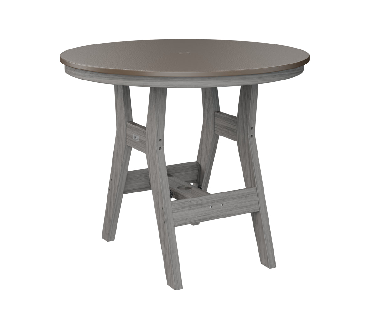 Harbor 38" Round Table - Hammered Top - Dining Height