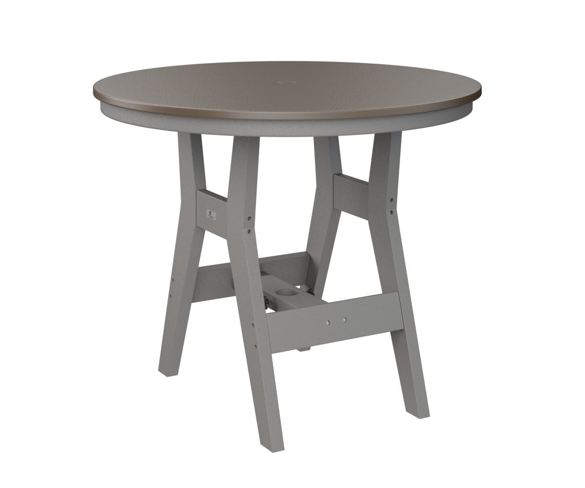Harbor 38" Round Table - Hammered Top - Dining Height