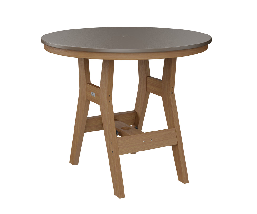Harbor 38" Round Table - Hammered Top - Dining Height