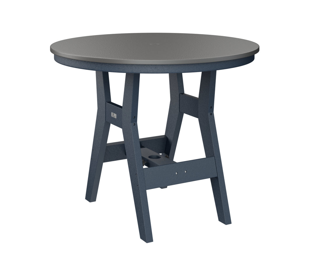 Harbor 38" Round Table - Hammered Top - Dining Height