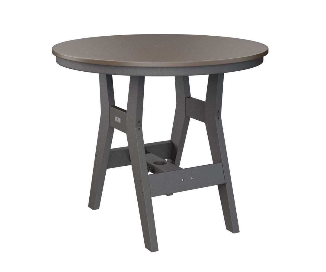 Harbor 38" Round Table - Hammered Top - Dining Height