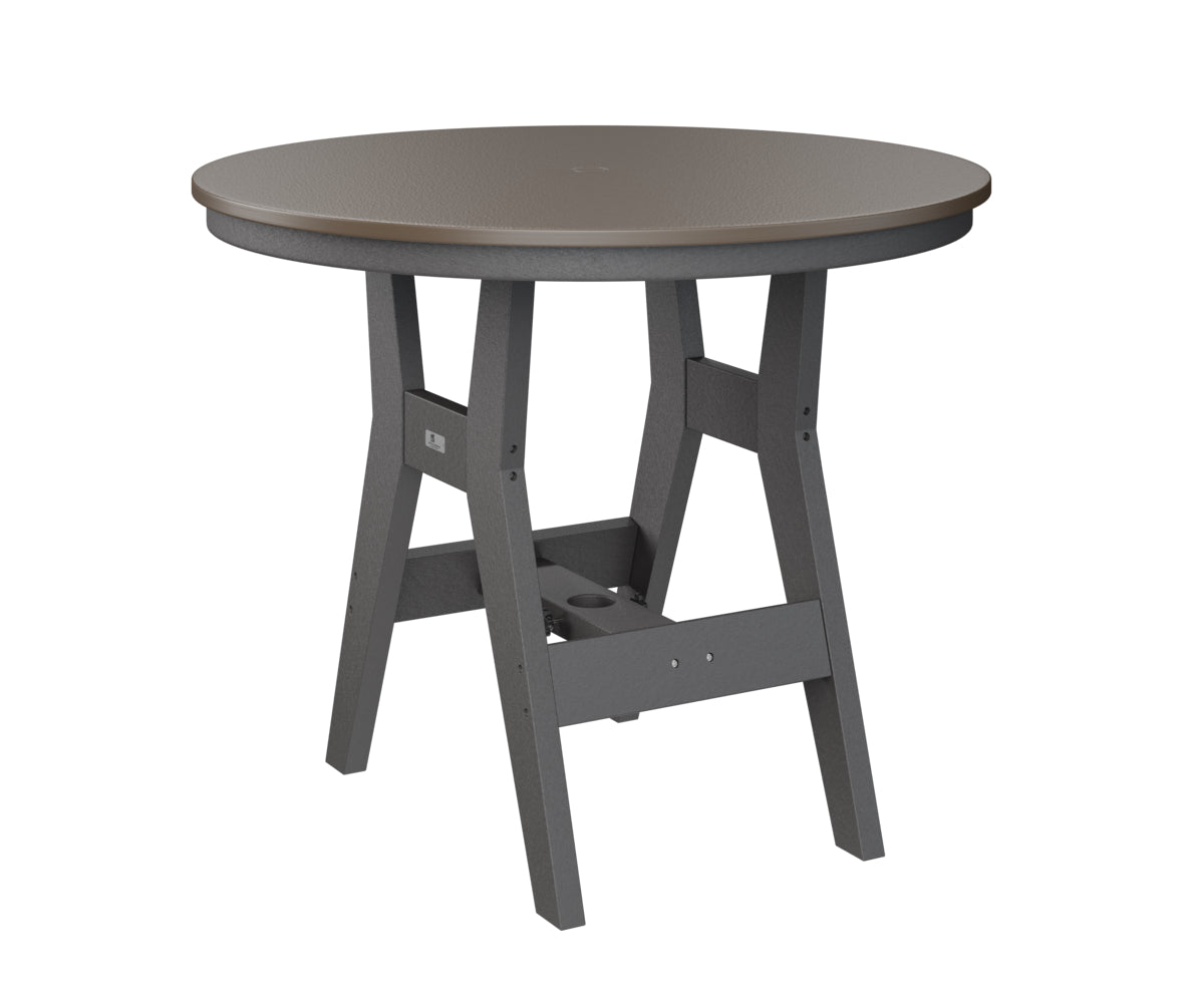Harbor 38" Round Table - Hammered Top - Dining Height