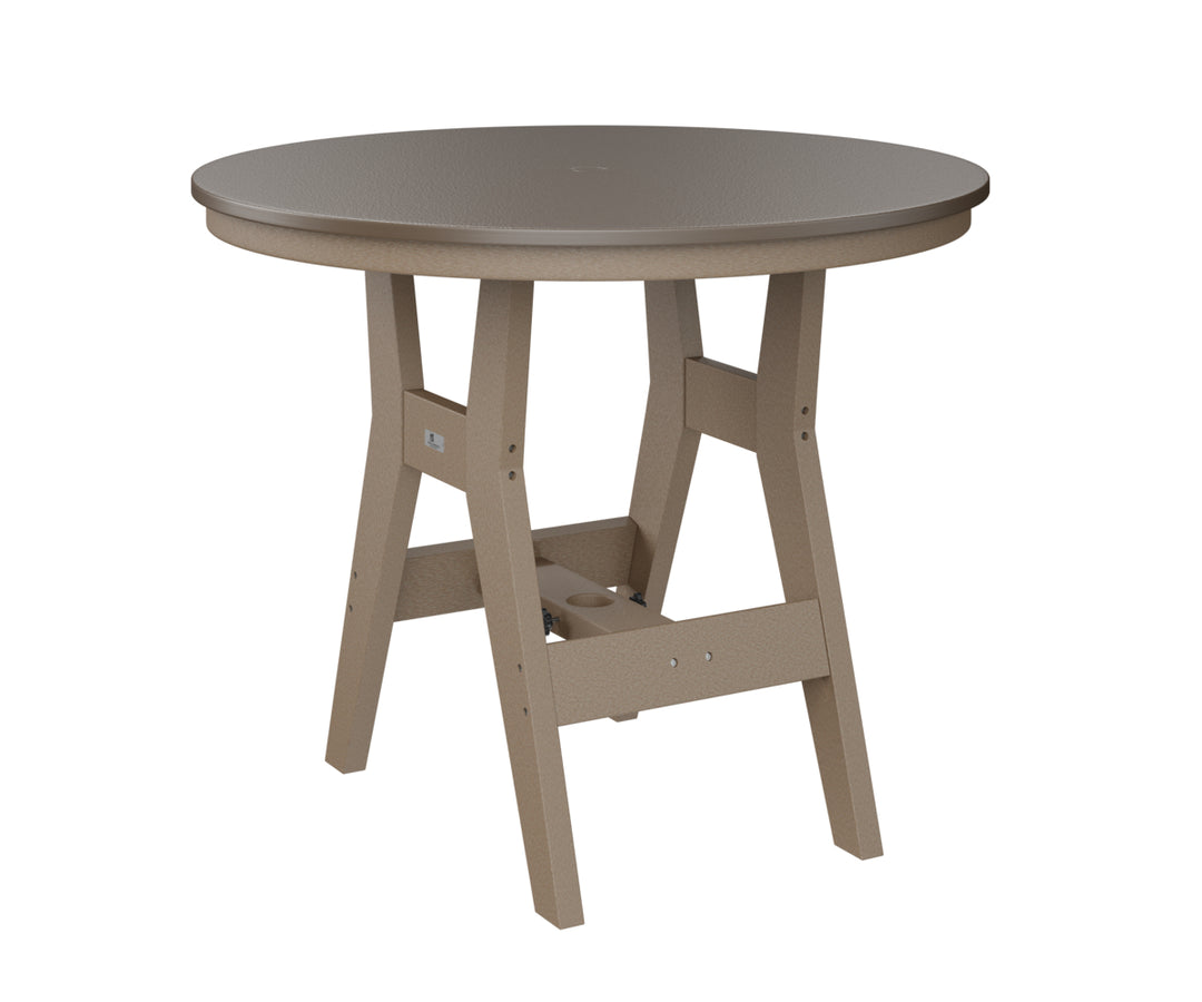 Harbor 38" Round Table - Hammered Top - Dining Height