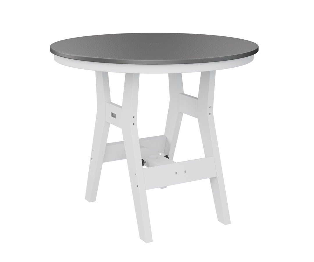Harbor 38" Round Table - Hammered Top - Dining Height