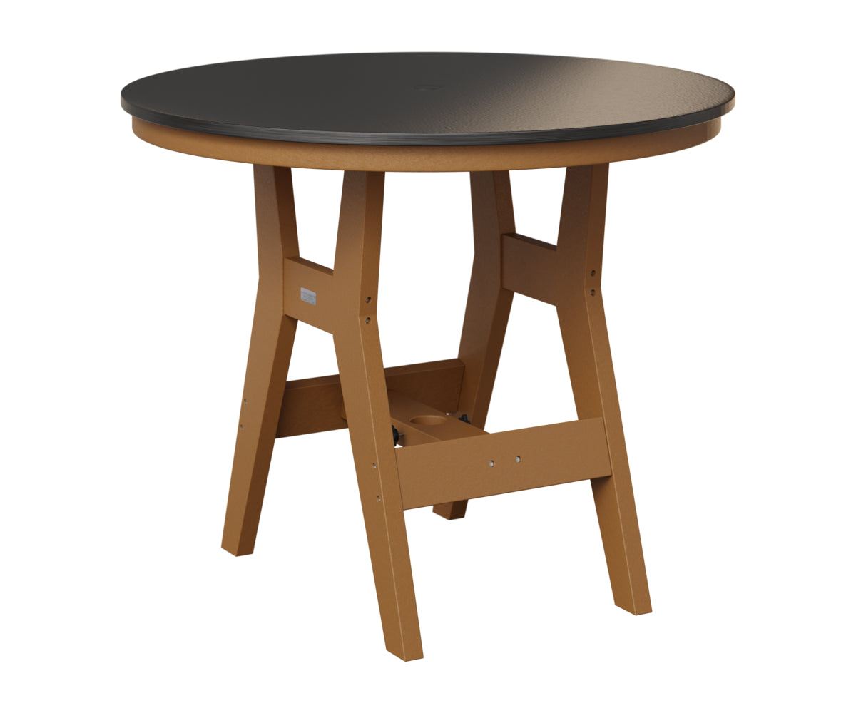 Harbor 38" Round Table - Hammered Top - Dining Height