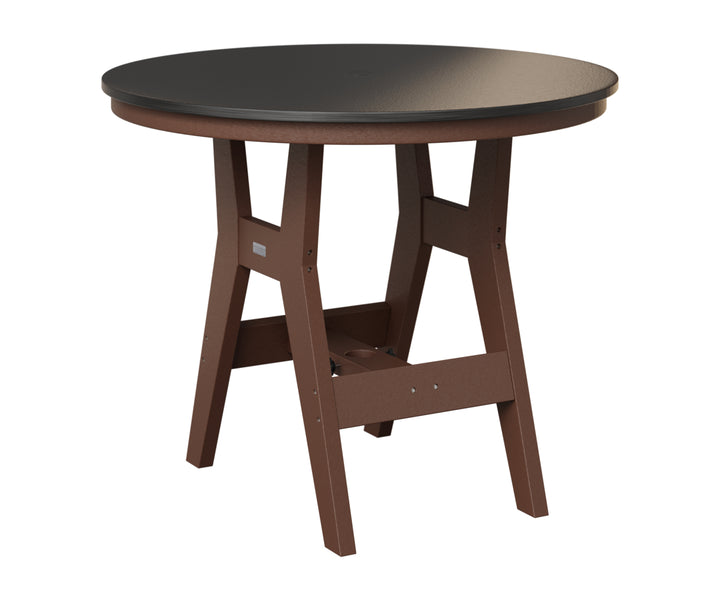 Harbor 38" Round Table - Hammered Top - Dining Height