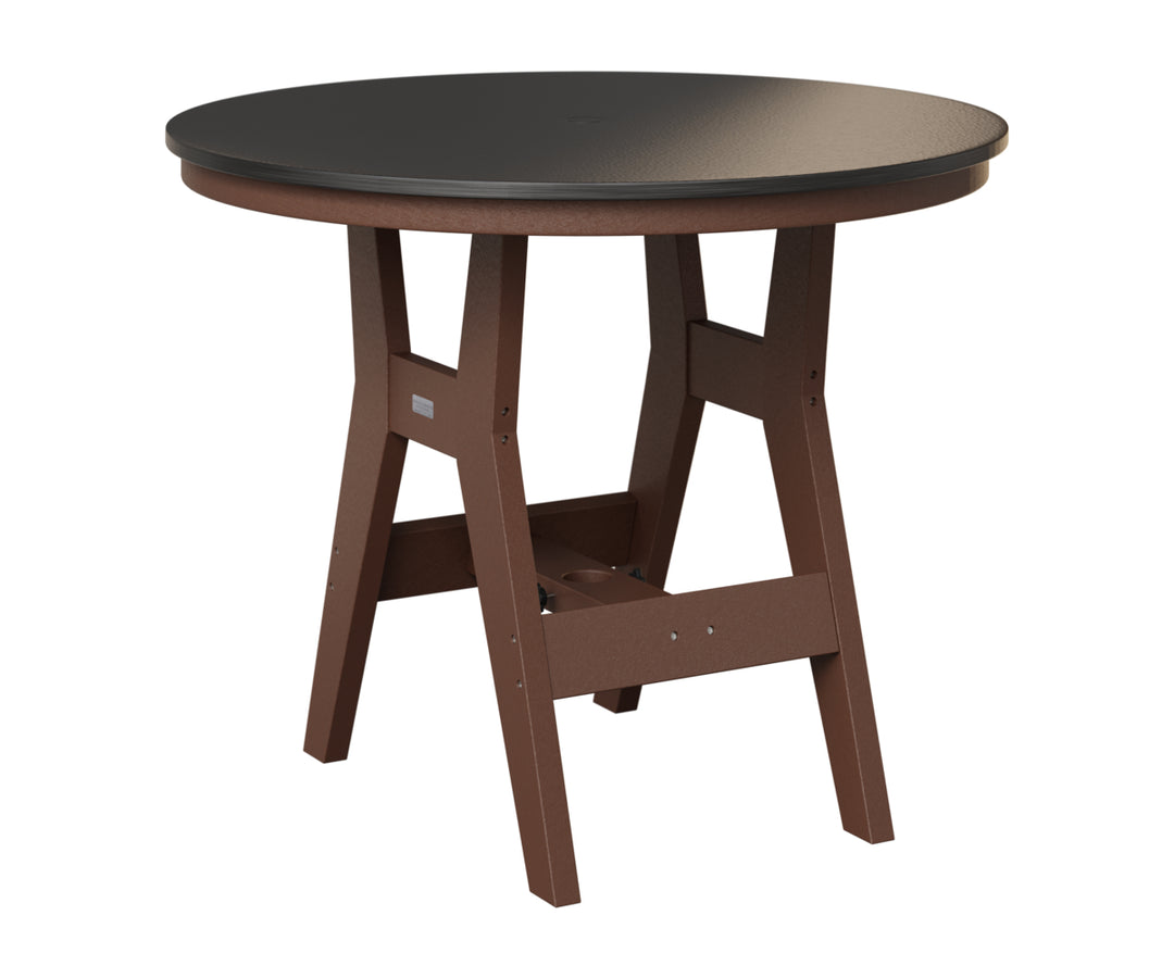 Harbor 38" Round Table - Hammered Top - Counter Height