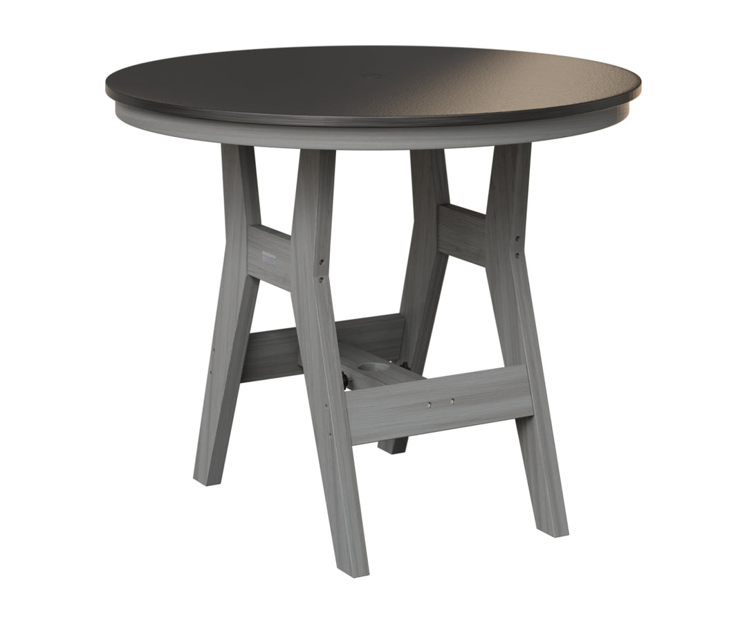 Harbor 38" Round Table - Hammered Top - Counter Height