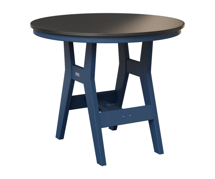 Harbor 38" Round Table - Hammered Top - Counter Height