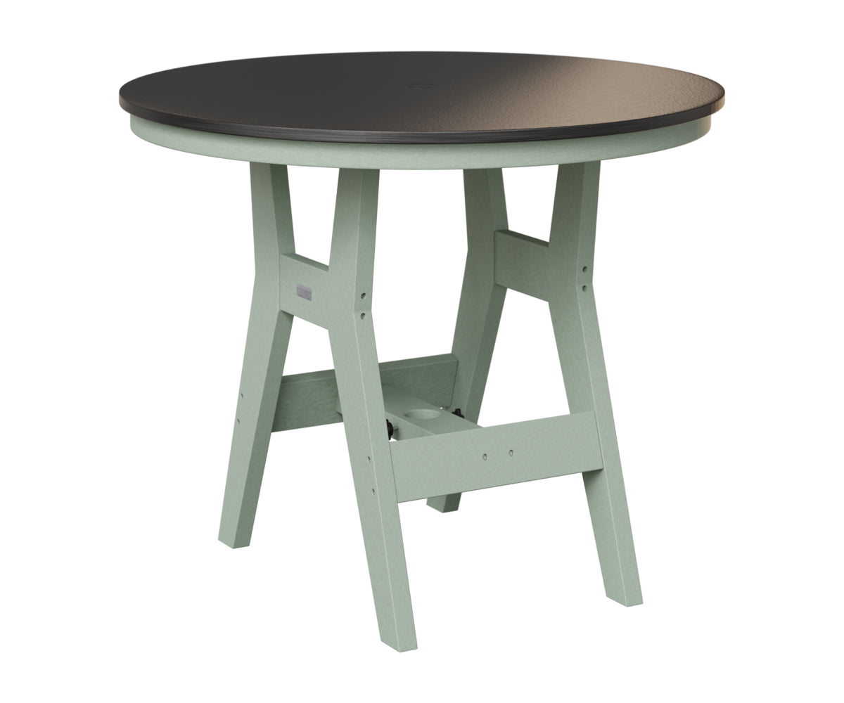 Harbor 38" Round Table - Hammered Top - Counter Height