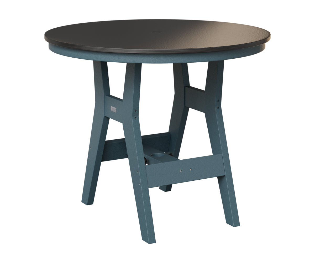 Harbor 38" Round Table - Hammered Top - Counter Height