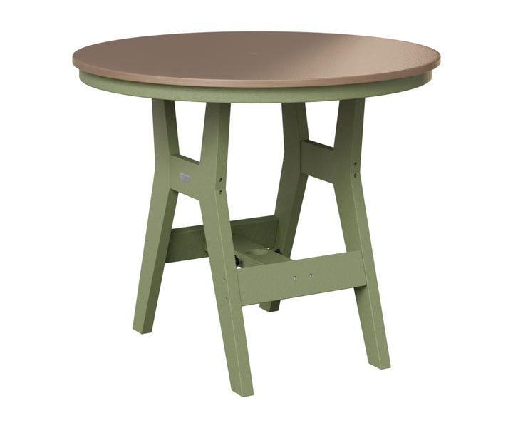Harbor 38" Round Table - Hammered Top - Dining Height
