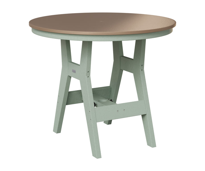 Harbor 38" Round Table - Hammered Top - Dining Height