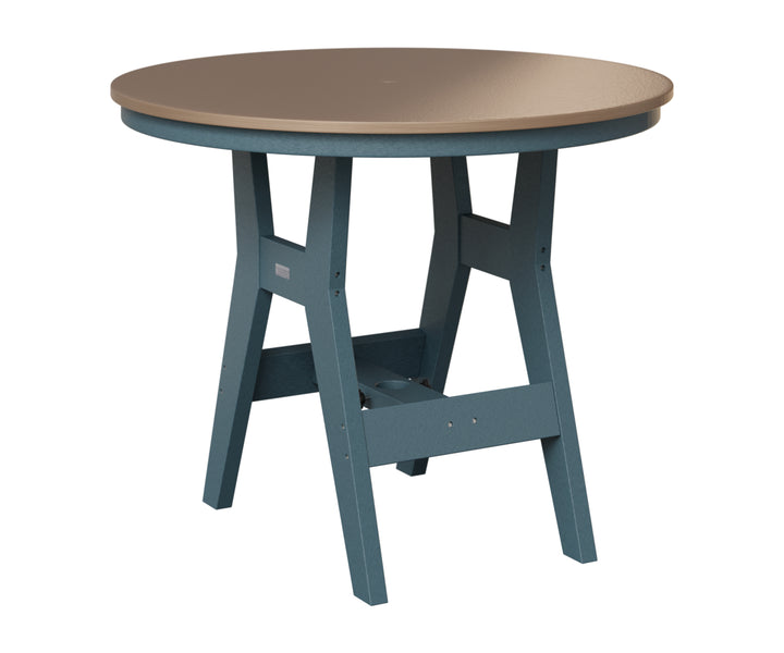 Harbor 38" Round Table - Hammered Top - Dining Height