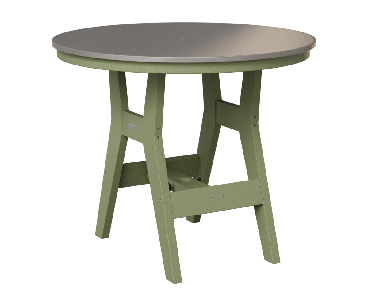 Harbor 38" Round Table - Hammered Top - Dining Height
