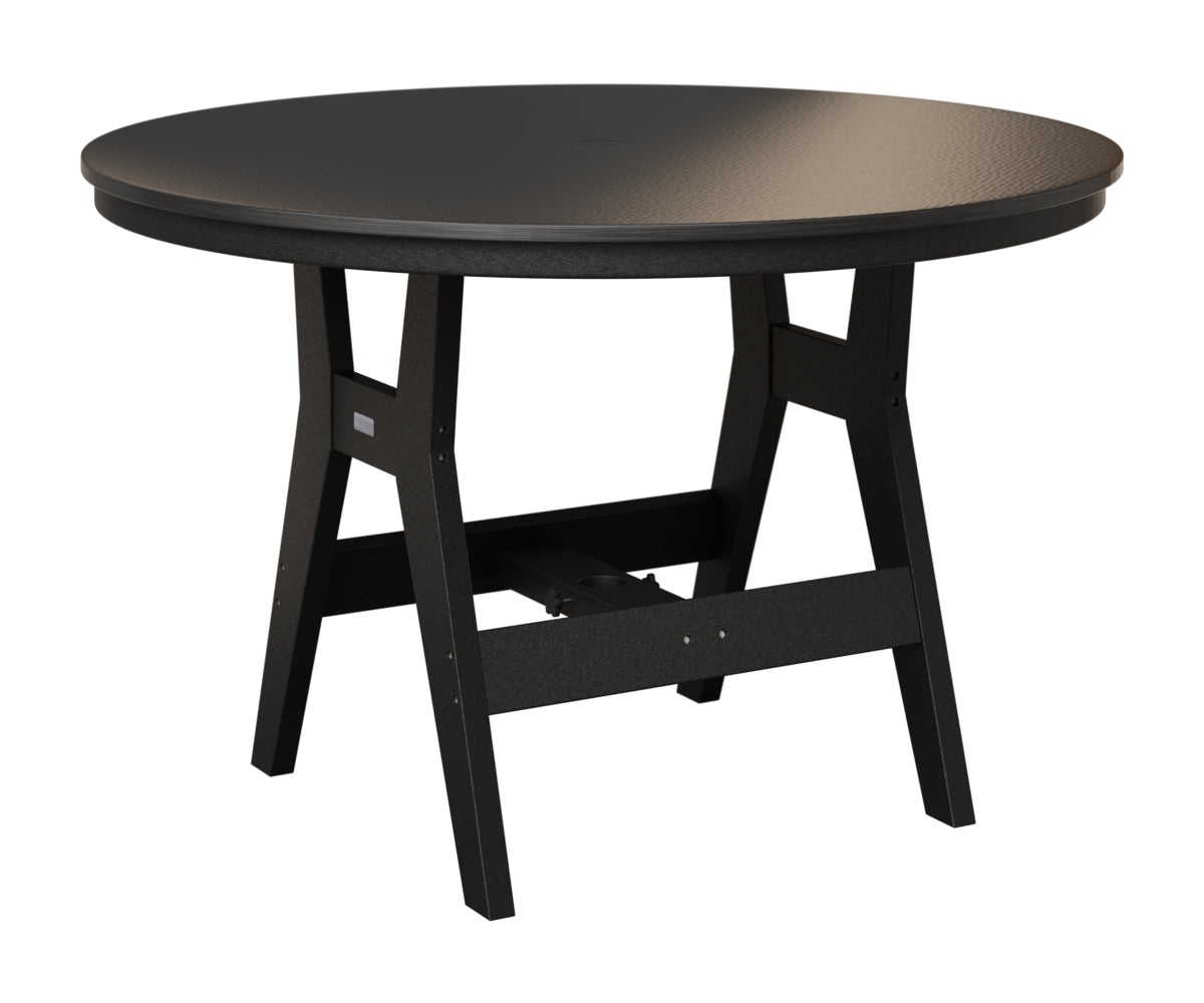 Harbor 48" Round Table - Hammered Top - Dining Height