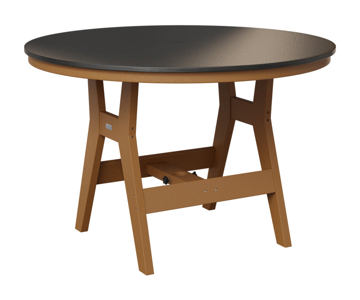 Harbor 48" Round Table - Hammered Top - Bar Height