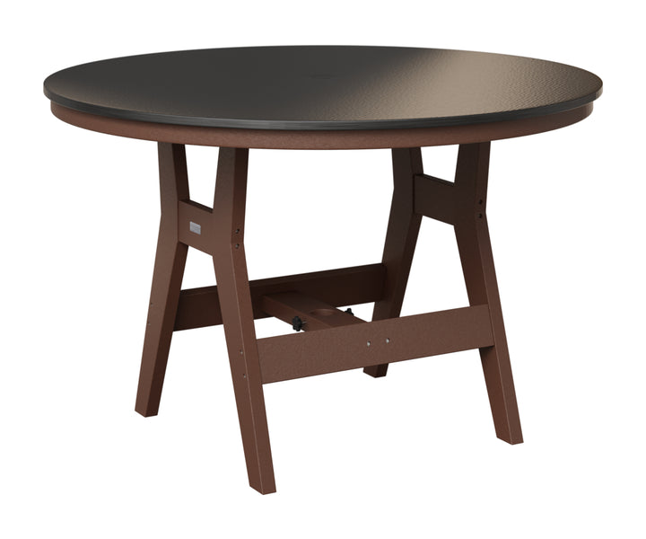 Harbor 48" Round Table - Hammered Top - Dining Height