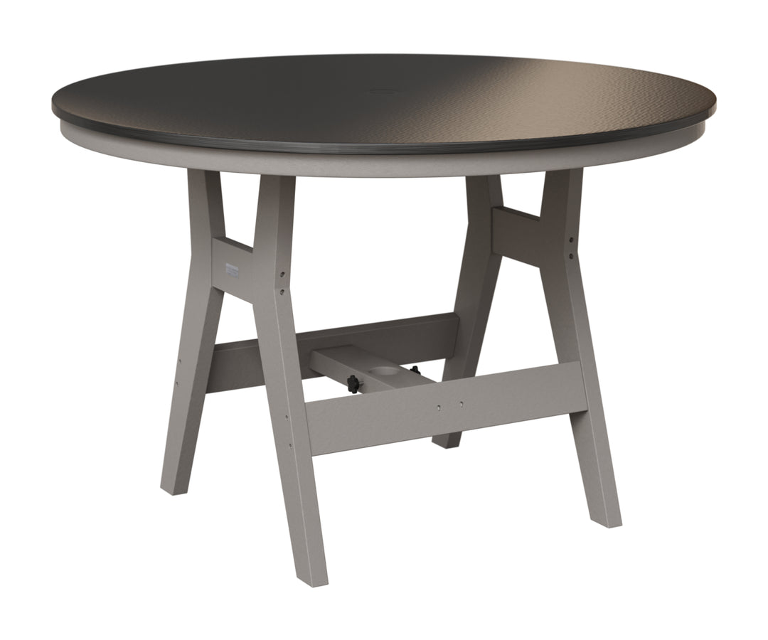 Harbor 48" Round Table - Hammered Top - Counter Height