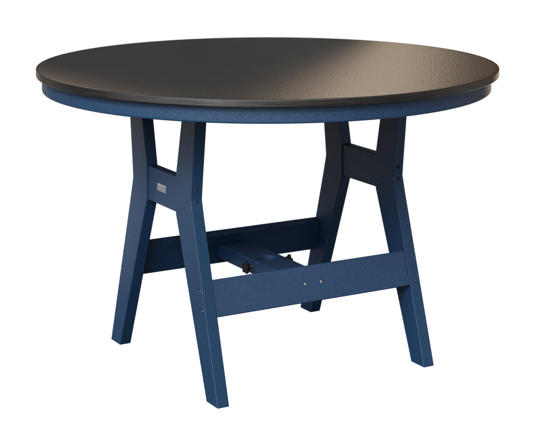 Harbor 48" Round Table - Hammered Top - Dining Height