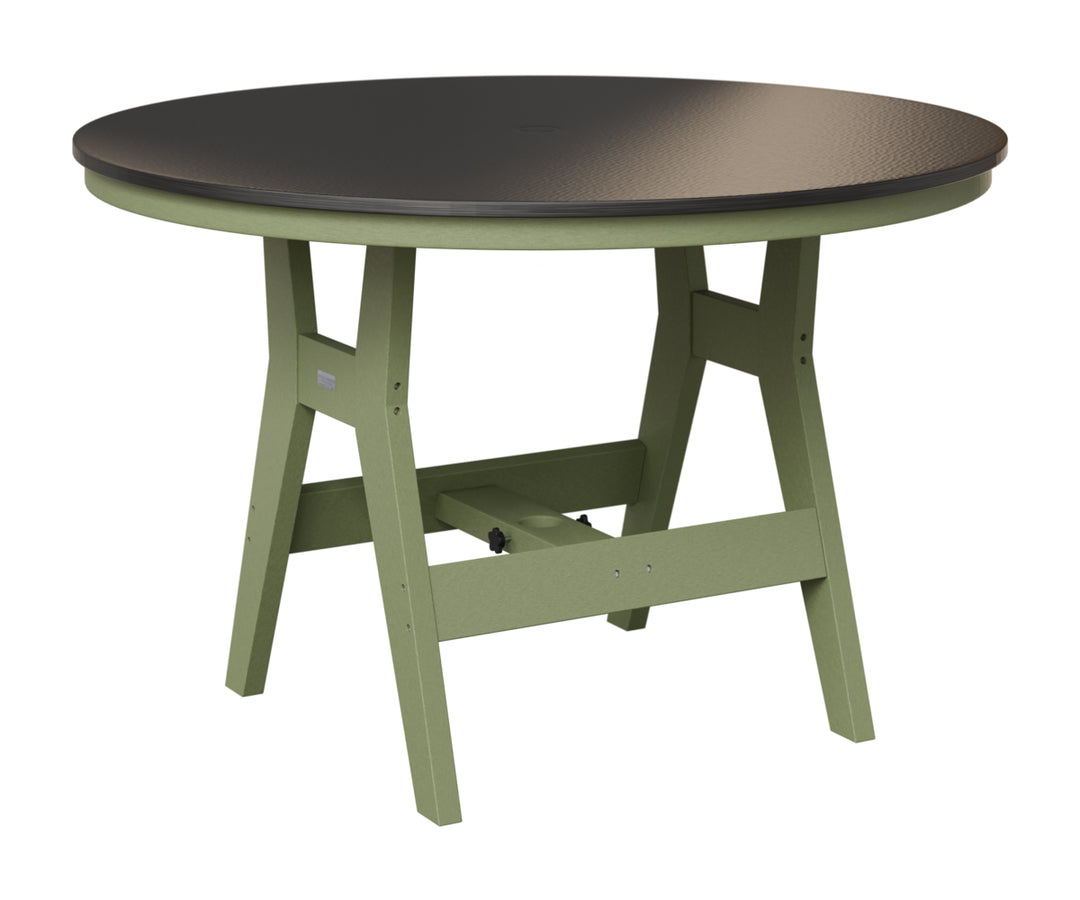 Harbor 48" Round Table - Hammered Top - Bar Height