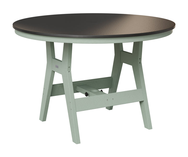 Harbor 48" Round Table - Hammered Top - Bar Height