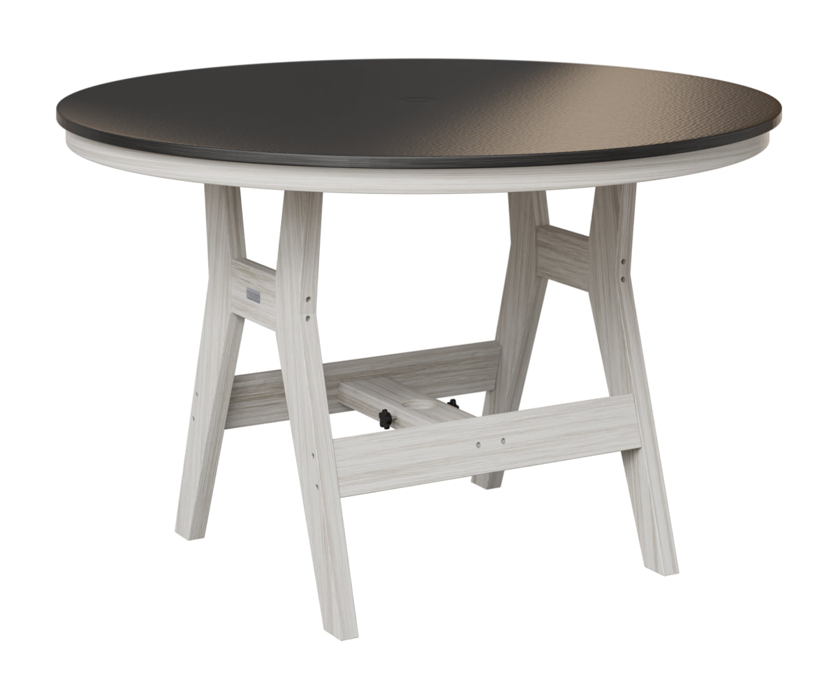 Harbor 48" Round Table - Hammered Top - Dining Height