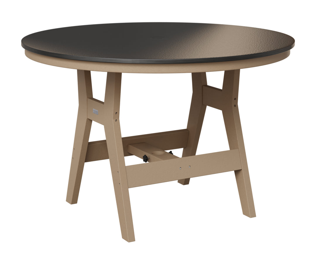 Harbor 48" Round Table - Hammered Top - Counter Height