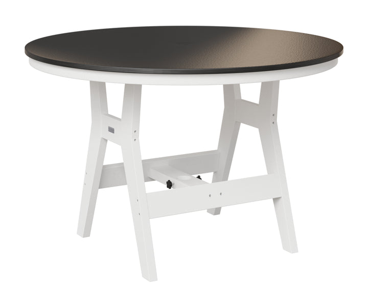 Harbor 48" Round Table - Hammered Top - Bar Height