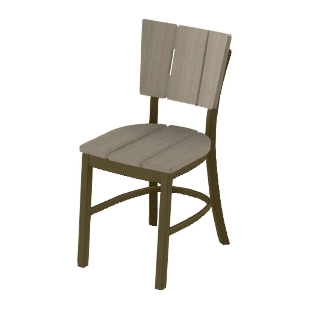 Avant Stacking Armless Bistro Chair — Beachwood PC