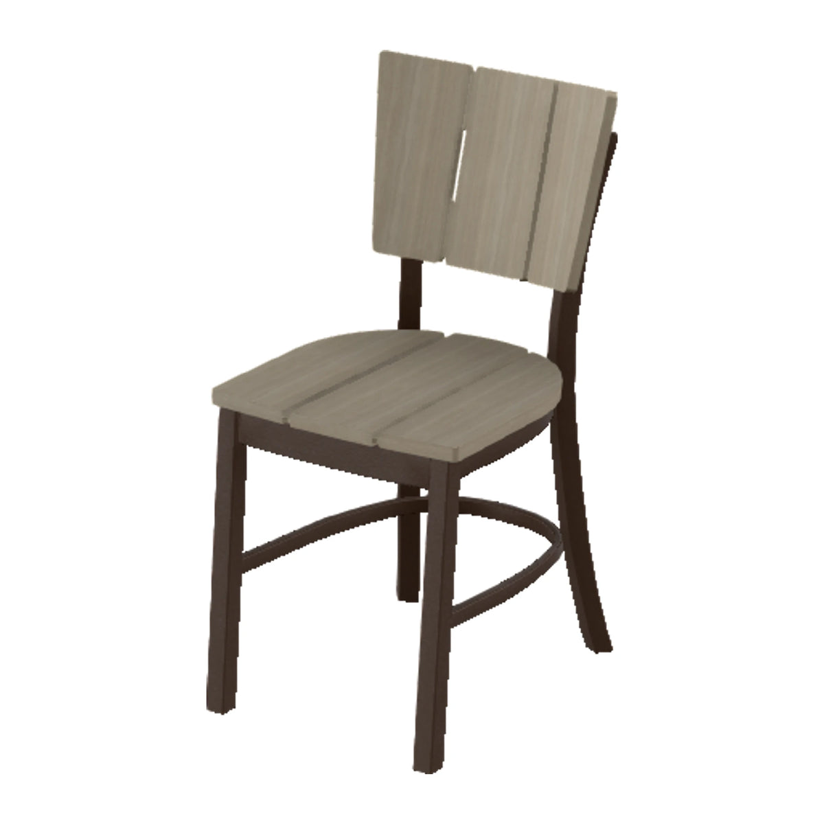 Avant Stacking Armless Bistro Chair — Kona PC