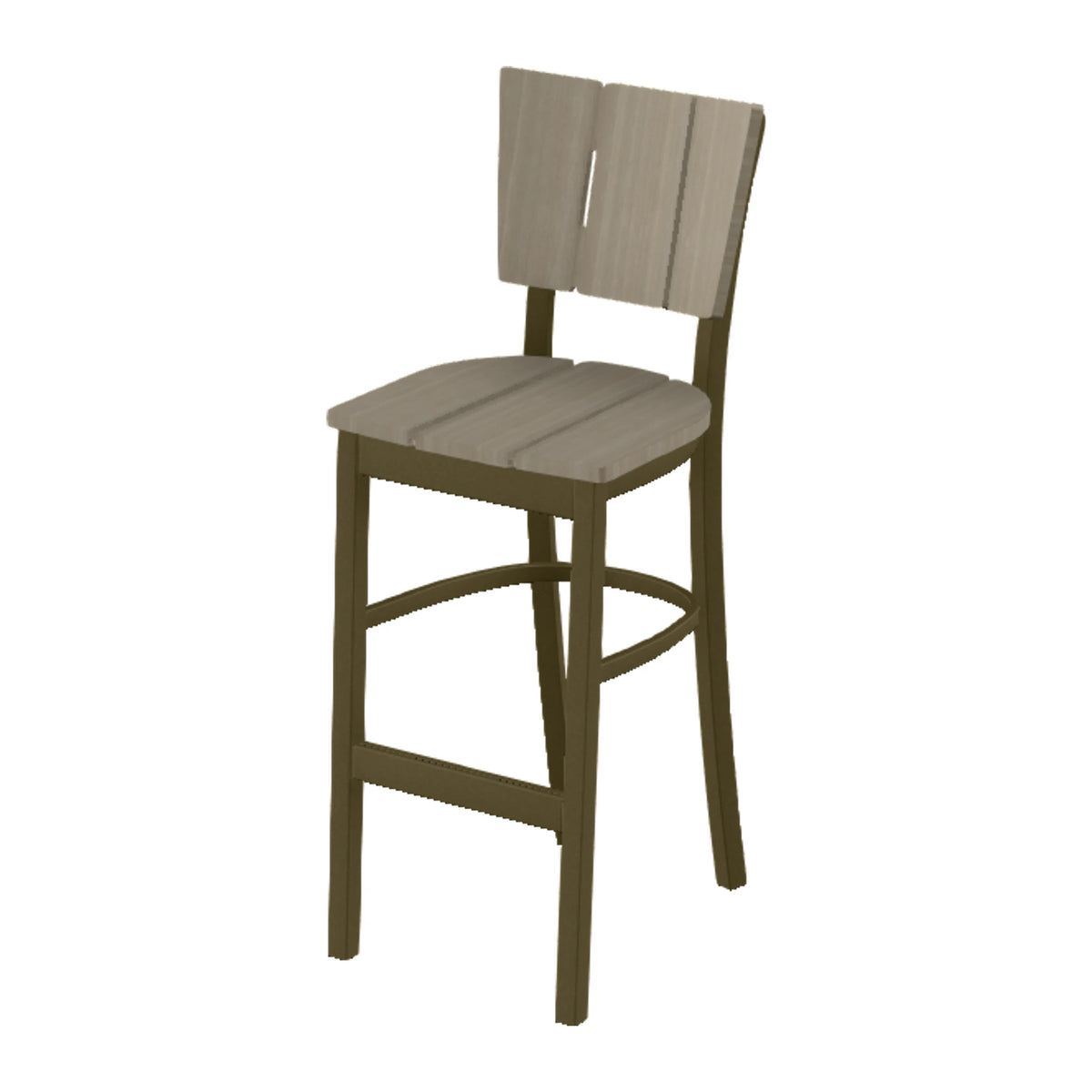 Avant Stacking Armless Bar Chair — Beachwood PC