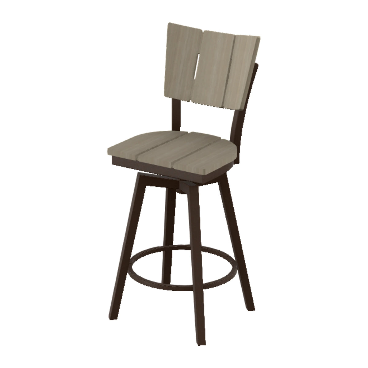 Avant Armless Bar Swivel Chair — Kona PC