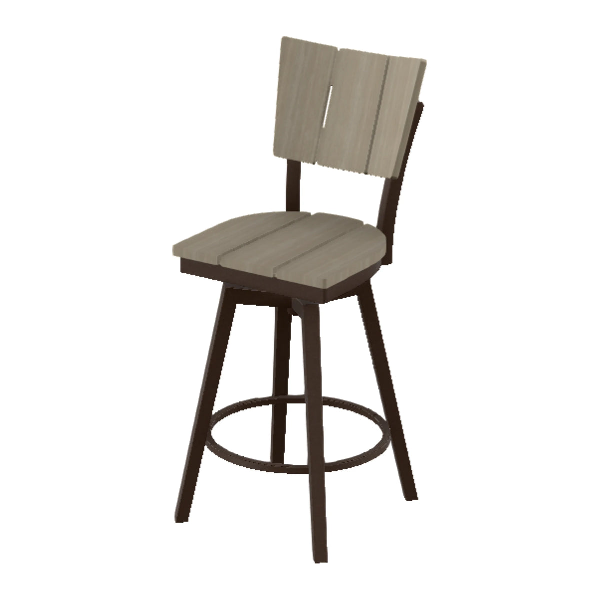 Avant Armless Balcony Swivel Chair — Kona PC