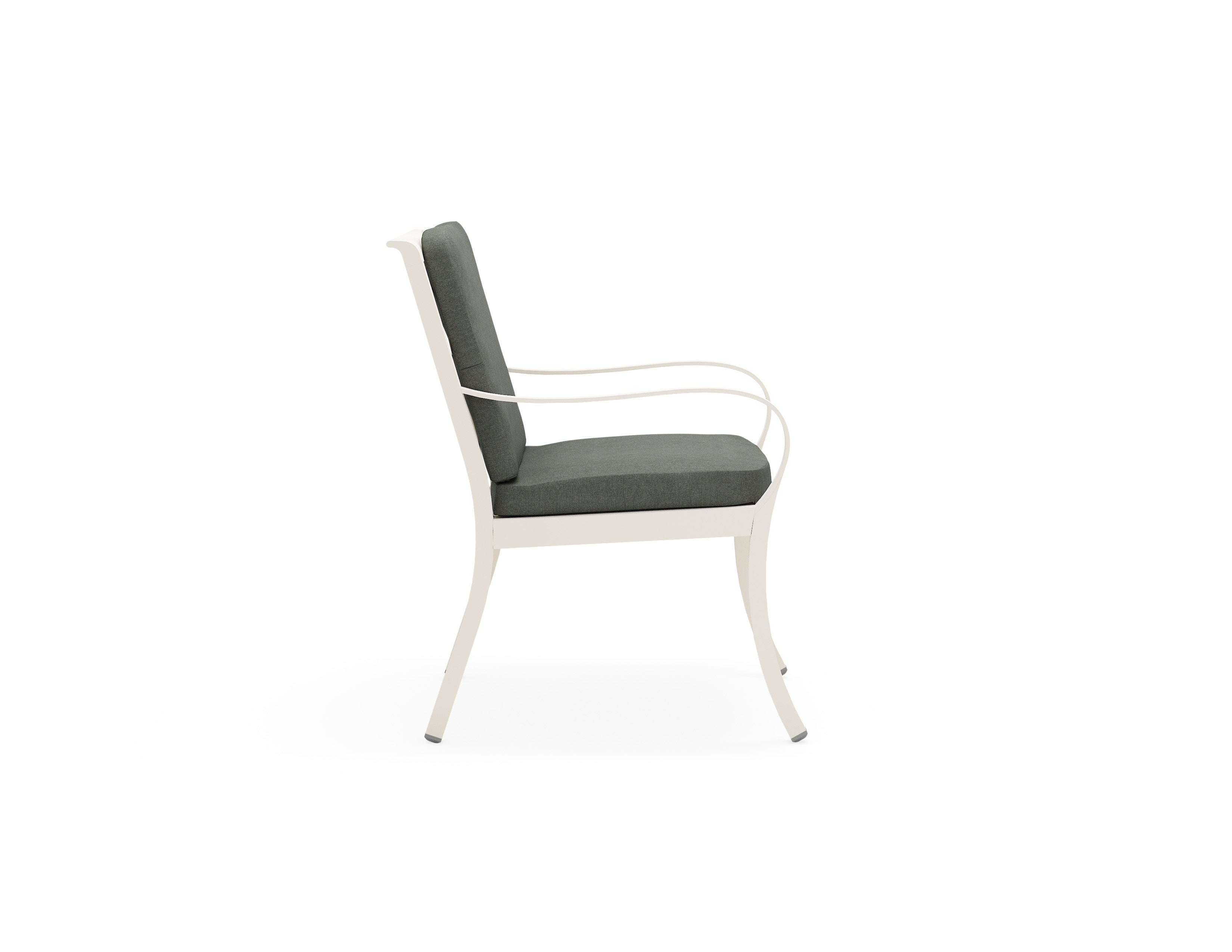 Scala Dining Arm Chair - With Seat And Back Cushion