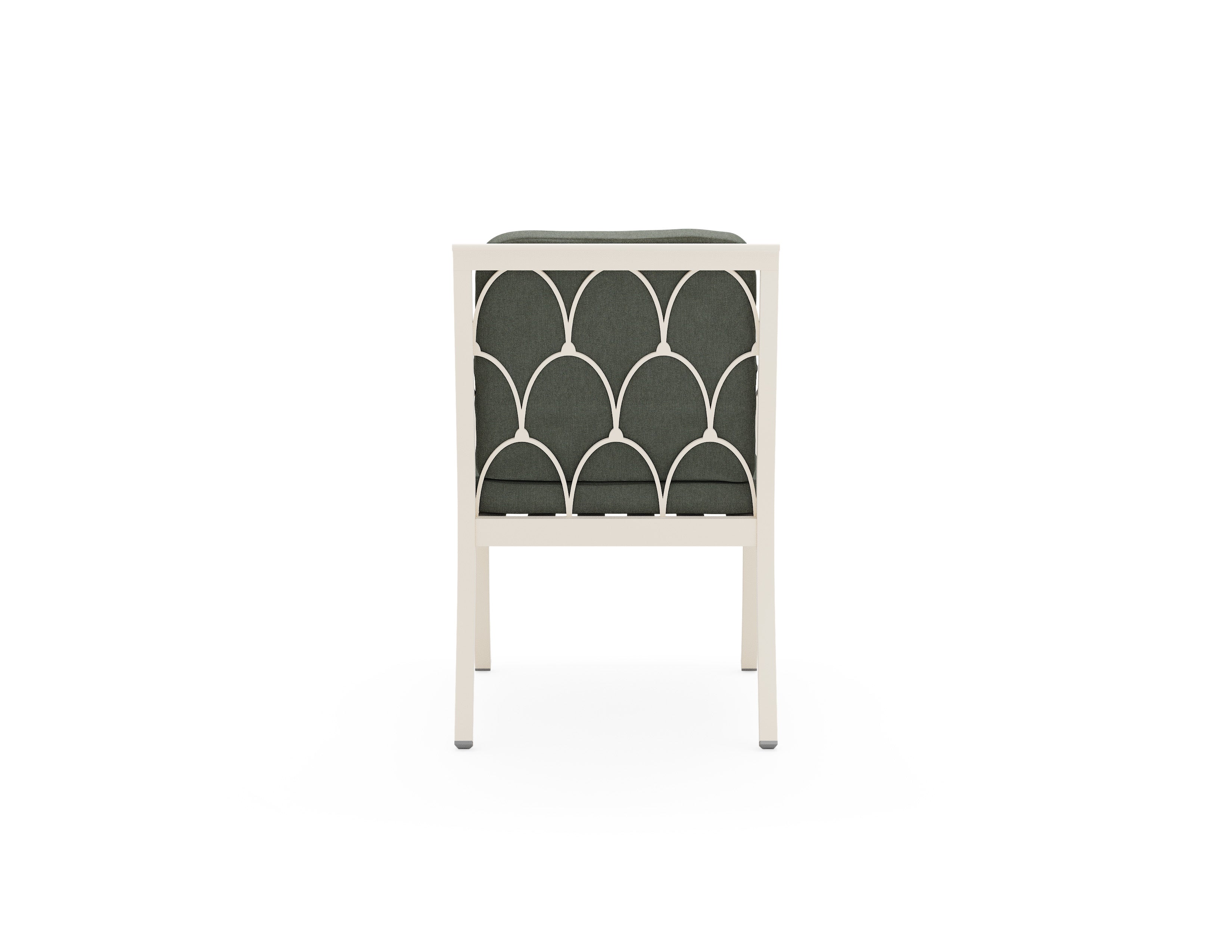 Scala Dining Arm Chair - With Seat And Back Cushion