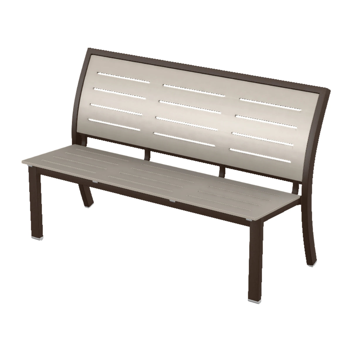 Bazza 56" Armless Bench — Kona PC