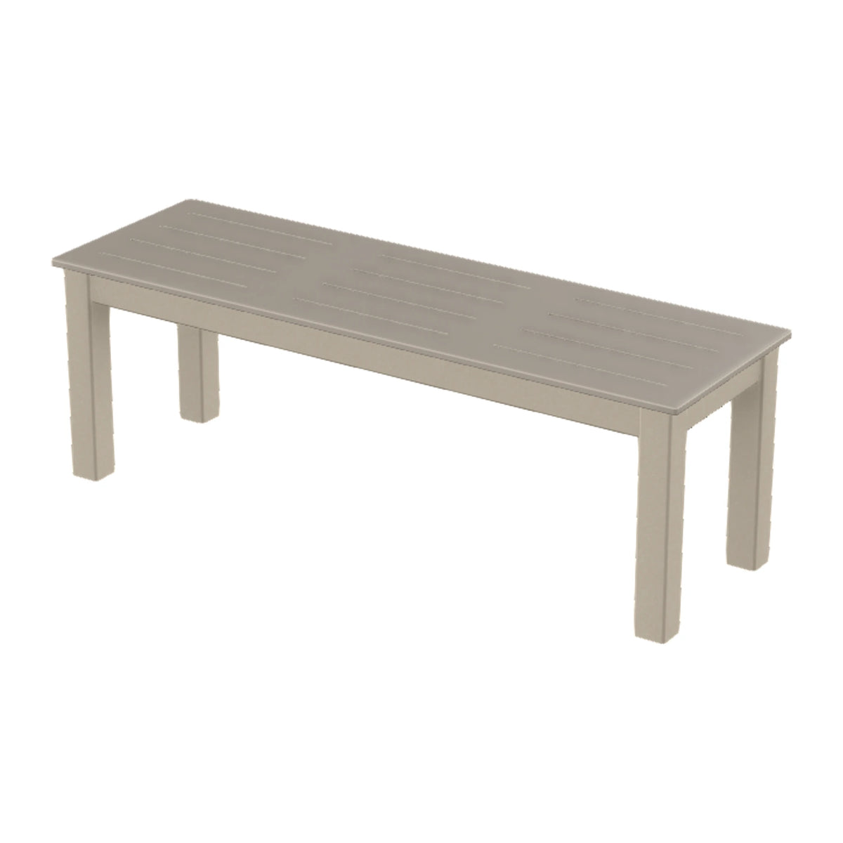 Bazza 54" Flat Bench — Desert Sand PC