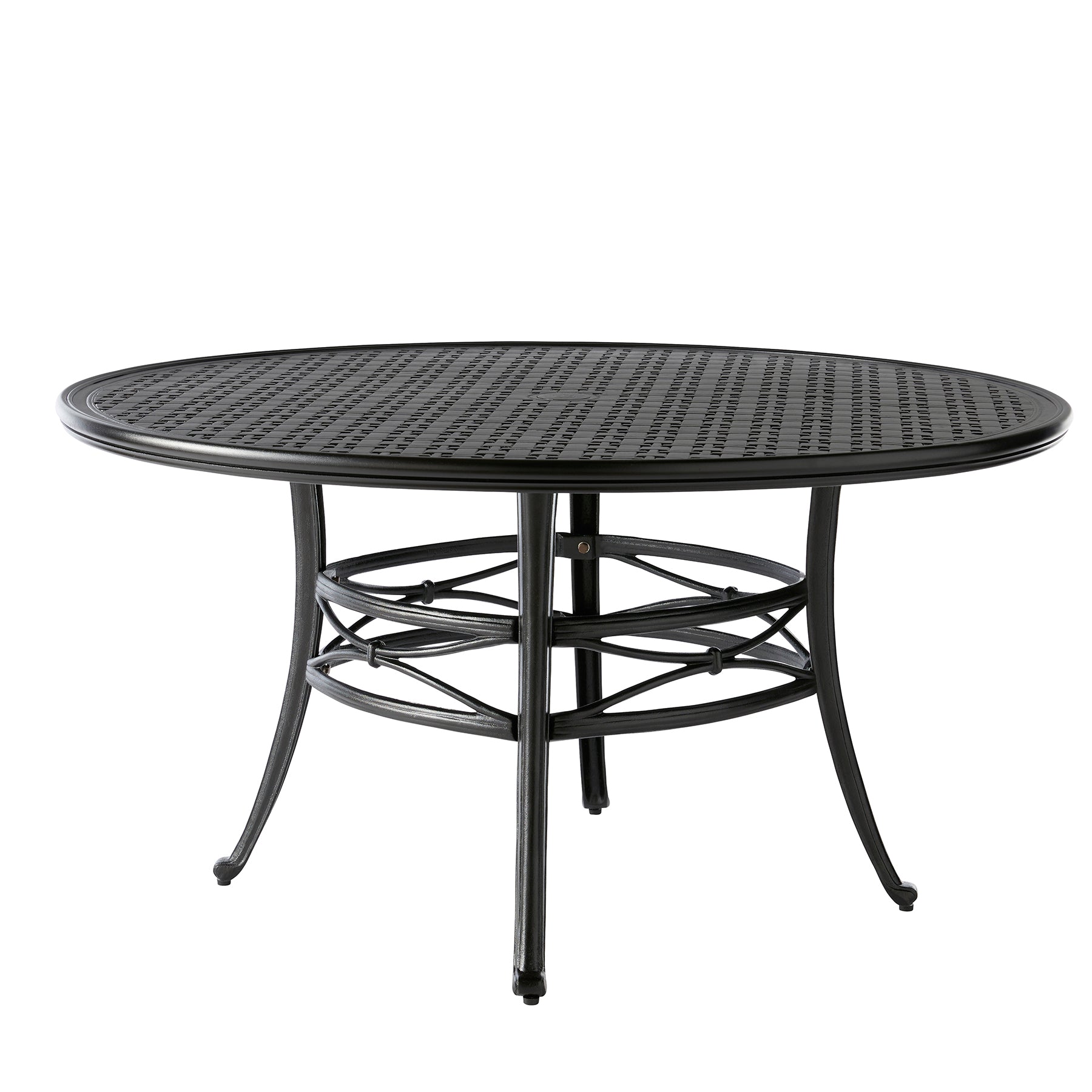 Napa 54" Round Umbrella Dining Table