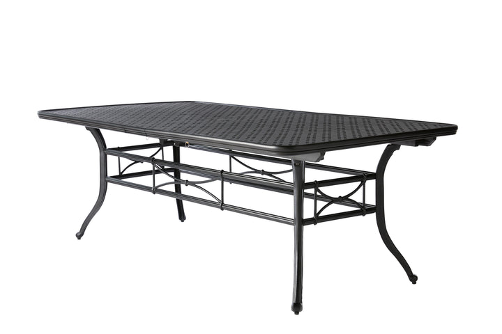 Napa Rectangular Extension Umbrella Dining Table