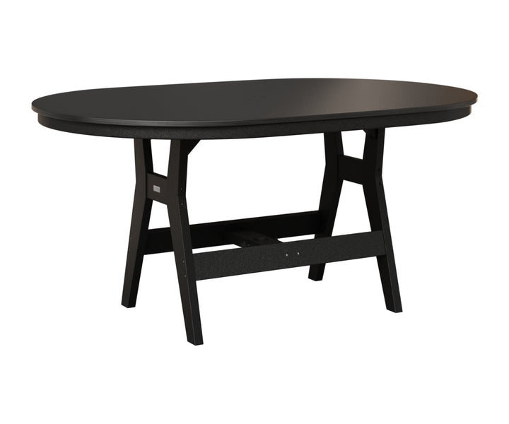 Harbor 44" x 64" Oblong Table - Hammered Top - Bar Height