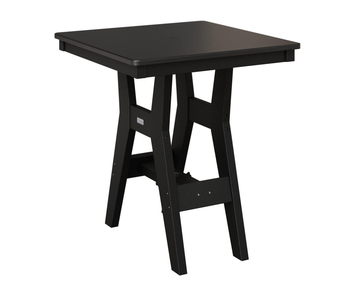 Harbor 28" Square Table - Hammered Top - Bar Height