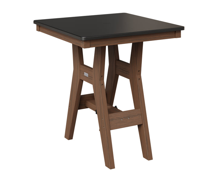 Harbor 28" Square Table - Hammered Top - Dining Height