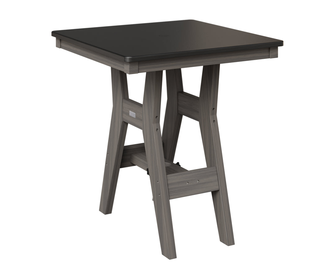 Harbor 28" Square Table - Hammered Top - Dining Height
