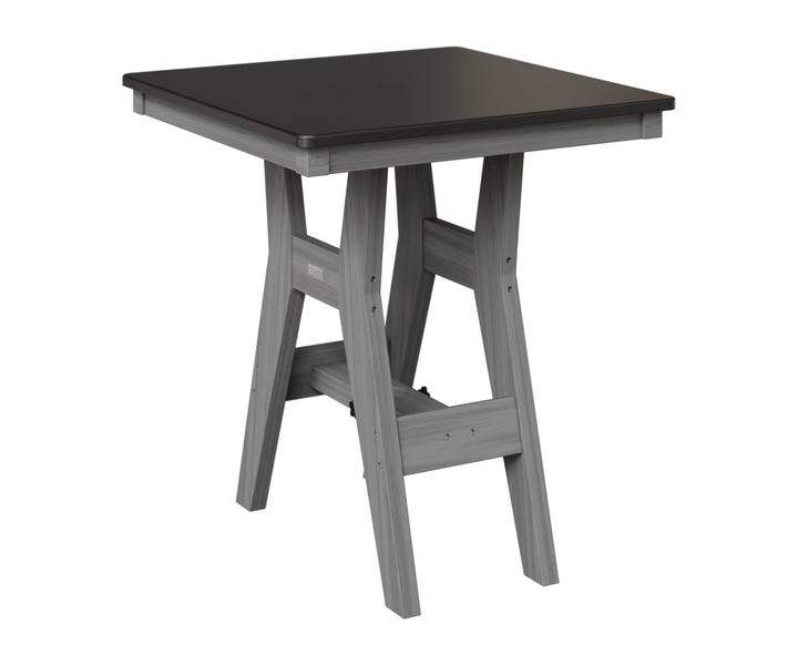 Harbor 28" Square Table - Hammered Top - Bar Height