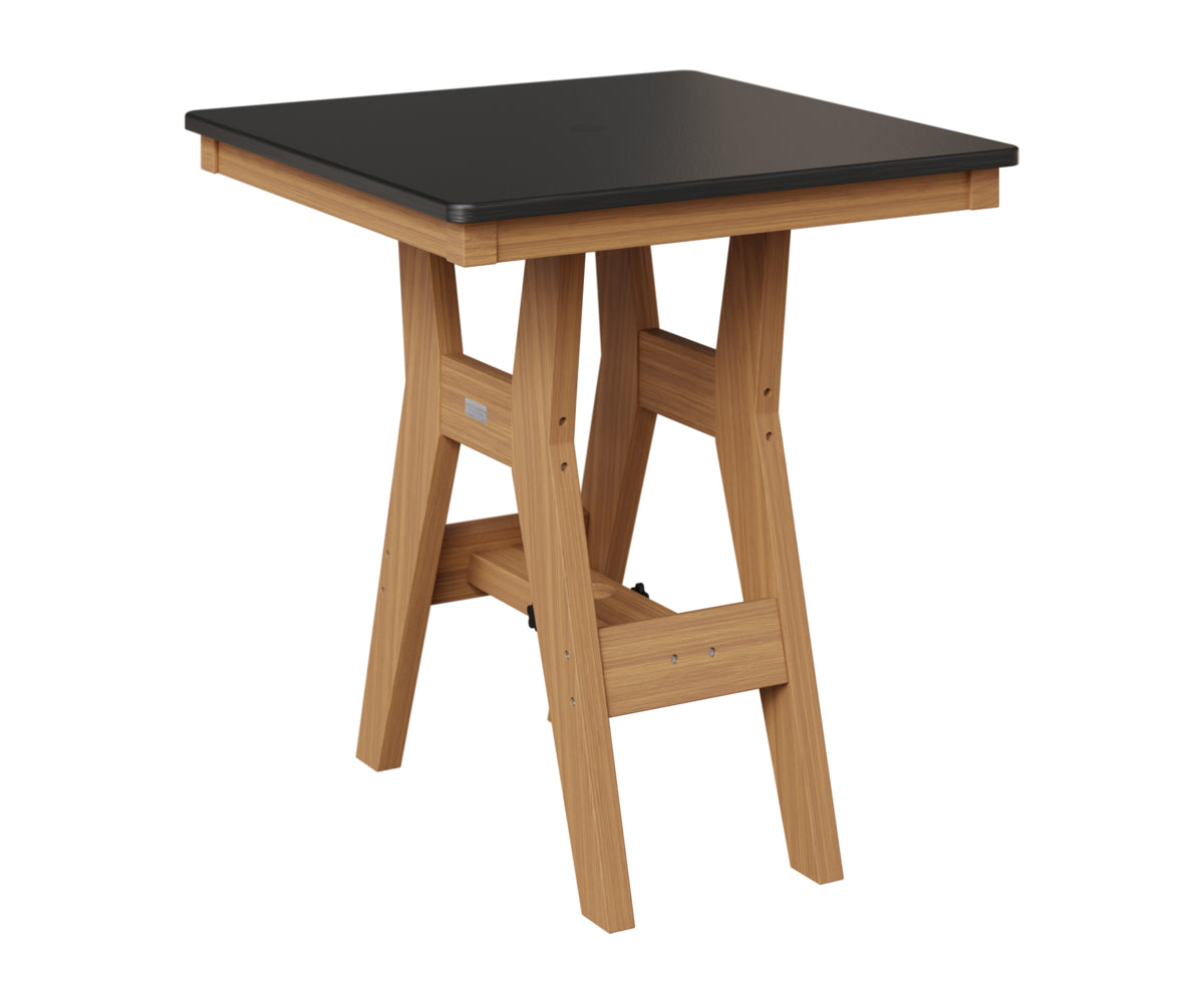 Harbor 28" Square Table - Hammered Top - Counter Height