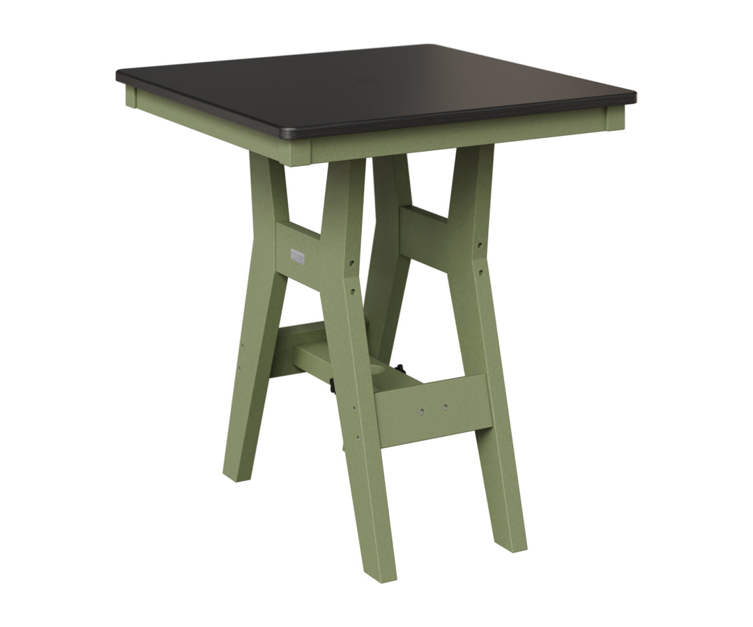 Harbor 28" Square Table - Hammered Top - Dining Height