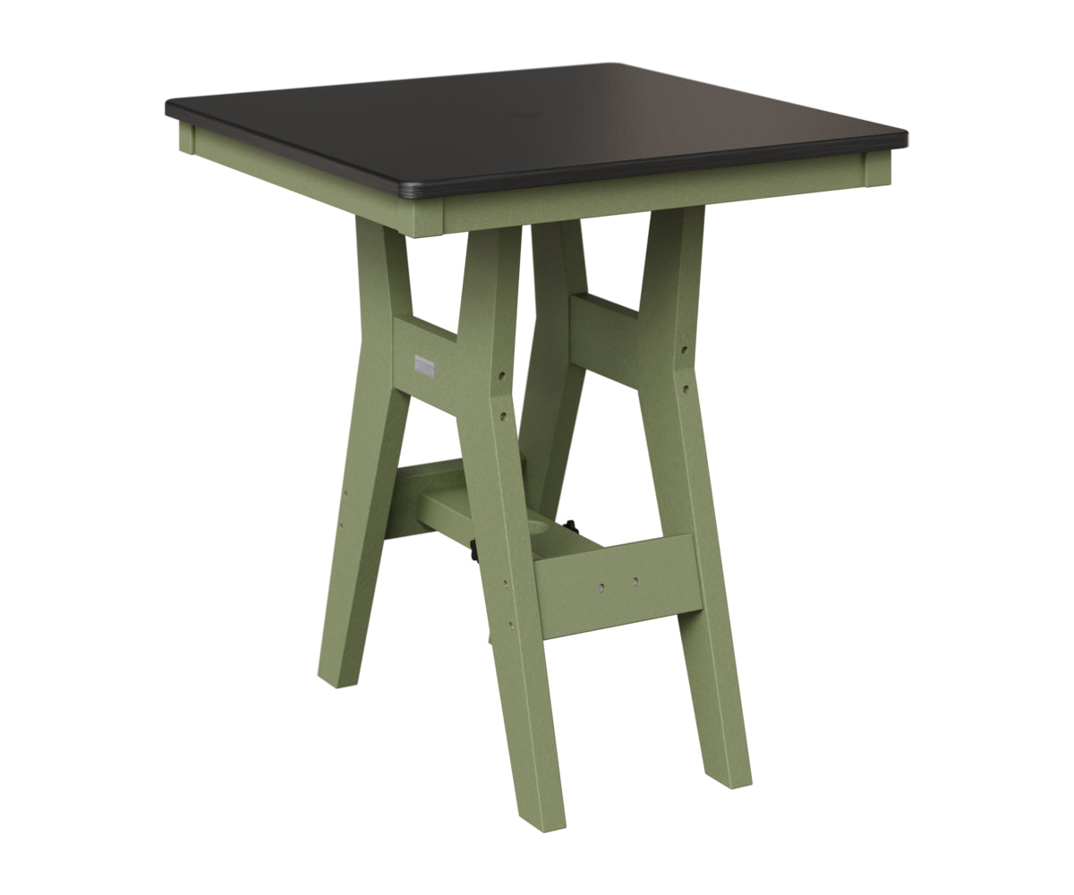 Harbor 28" Square Table - Hammered Top - Counter Height